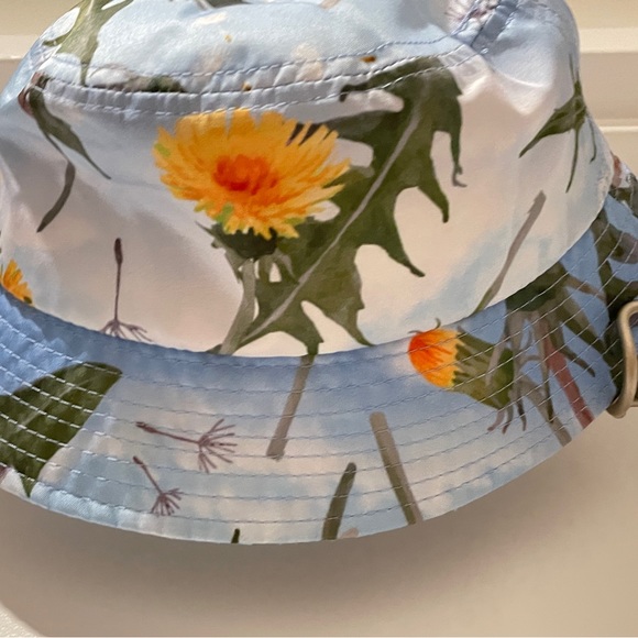 Petals and Peacocks Flower Bucket Hat - Picture 4 of 5